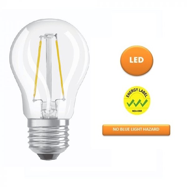 Osram Parathom Led Classic-P 5W Filament Clear Dimmable Bulb - DELIGHT OptoElectronics Pte. Ltd