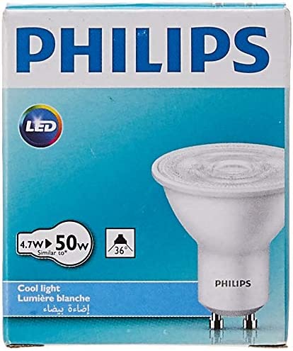 PHILIPS Essential LED Spot GU10 CRI 80 36D Light Bulb |Delight.com.sg - DELIGHT OptoElectronics Pte. Ltd