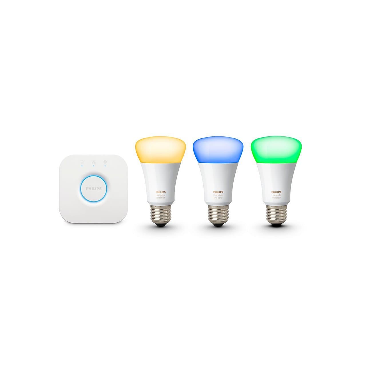 Philips Hue 9W A60 E27 White and Color Ambiance Set - DELIGHT OptoElectronics Pte. Ltd