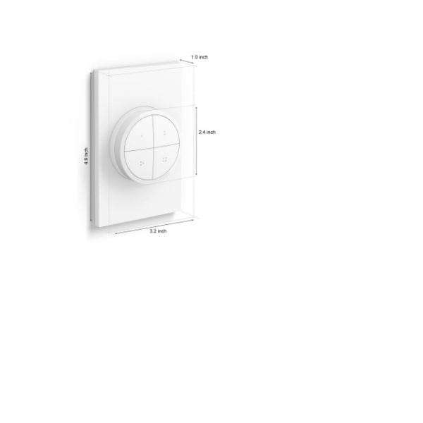 Philips Hue Tap dial switch GMGC White - DELIGHT OptoElectronics Pte. Ltd