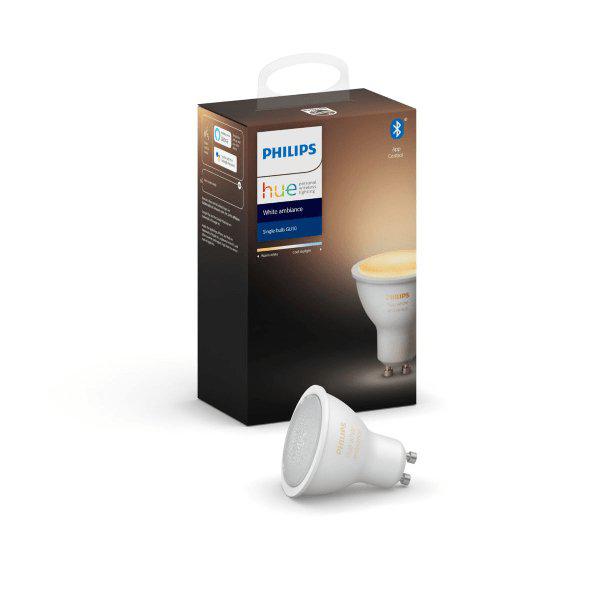 Philips Hue White Ambiance Bulb GU10, LED Spot Light Bulbs - DELIGHT OptoElectronics Pte. Ltd
