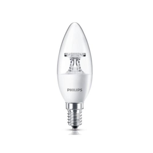 PHILIPS LED Candle 5.5W(40W) Clear Non-Dim Led Bulb - DELIGHT OptoElectronics Pte. Ltd