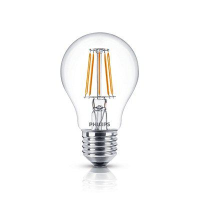 PHILIPS LED Classic 6-70W A60 E27 WW Filament Non-Dim Bulb - DELIGHT OptoElectronics Pte. Ltd