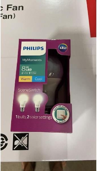 PHILIPS LED Scene Switch E27 A60 Bulb - LED Color Changing Lights - DELIGHT OptoElectronics Pte. Ltd