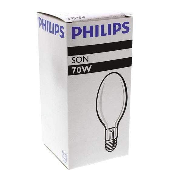 Philips Lighting 70W Diffused Elliptical Son-E Lamp E27, 2000K x4PCs - DELIGHT OptoElectronics Pte. Ltd