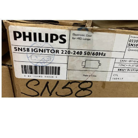 Philips SN58 IGNITOR 220-240V 50/60 Hz - DELIGHT OptoElectronics Pte. Ltd