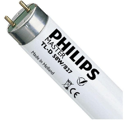 PHILIPS TL-D 58W/827 5FT FLUORESCENT TUBE - DELIGHT OptoElectronics Pte. Ltd
