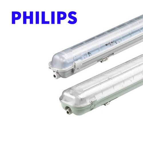 PHILIPS WT069C SE 2XTLED BARE 1200 Weatherproof Fitting Without Tube - DELIGHT OptoElectronics Pte. Ltd