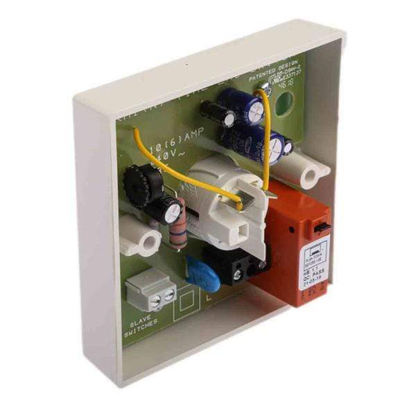 R1 Electrical Supplies CP Electronics Push Button Time Delay Surface Mount, 2 Way, 1 Gang Switch