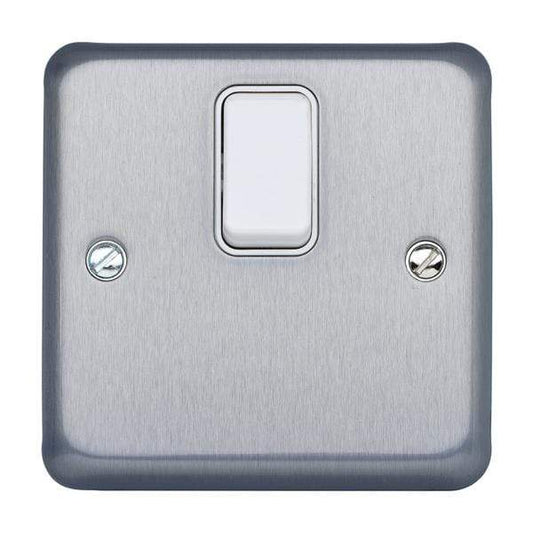 R1 Electrical Supplies MK Electric Albany Plus 20A Flush Mount Double Pole Light Switch