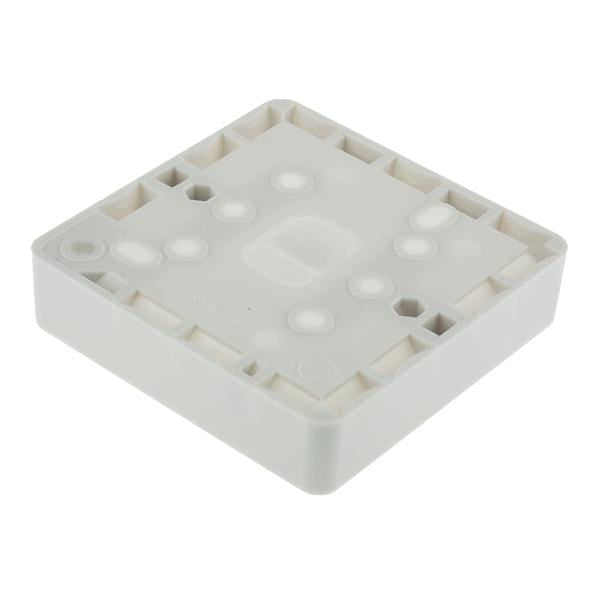 R1 Electrical Supplies MK Electric Logic Plus White Gloss Back Box IP20