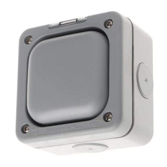 MK Electric Masterseal Plus Switch Enclosure x3Pcs-Electrical Supplies-DELIGHT OptoElectronics Pte. Ltd