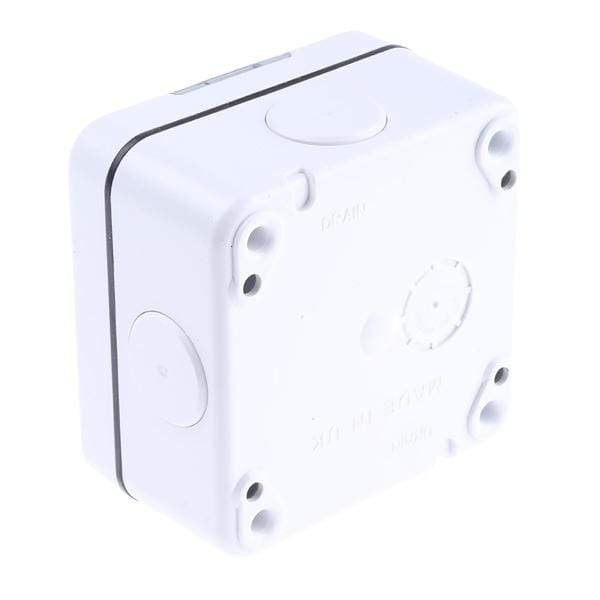 R1 Electrical Supplies MK Electric White 10A Flush Mount Rocker Light Switch IP66