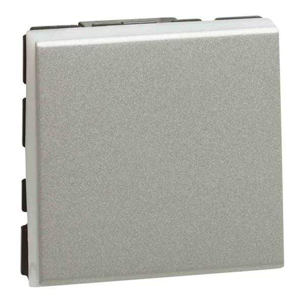 R1 Electrical Supplies Module 2 / Aluminium Legrand Mosaic Easy-L 10AX Switch - Pack Of 10