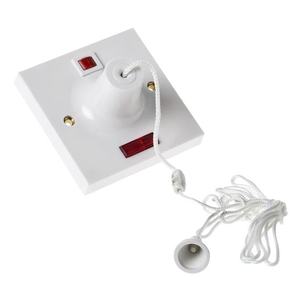 R1 Electricals MK Electric 1 Way Ceiling Pull Switch