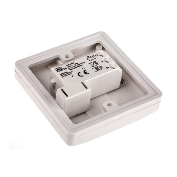 R1 Electricals MK Electric 300W 2 Way 1 Gang Rotary Dimmer Switch