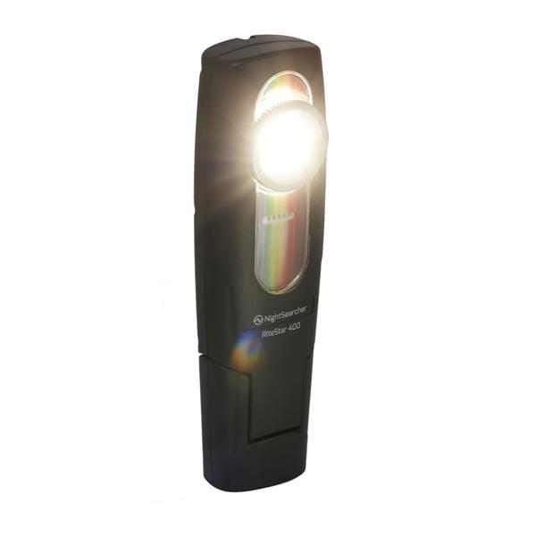 R1 Fixture Nightsearcher RiteStar 400 3W Handheld LED Inspection Lamp IP65, 3.7V