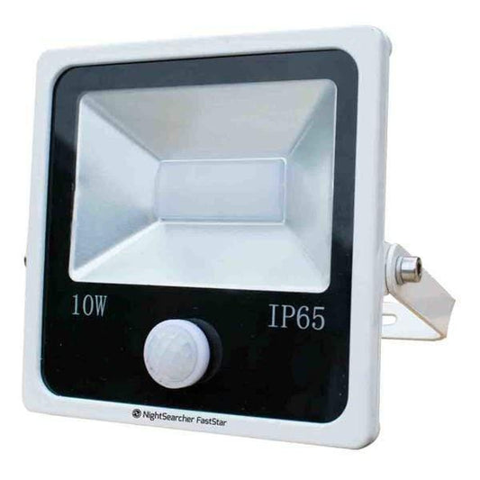 R1 Industrial 10W / 800 Lu / With Neightsearcher Fast Star Range Flood light IP65, 220-240V AC 120° Beam