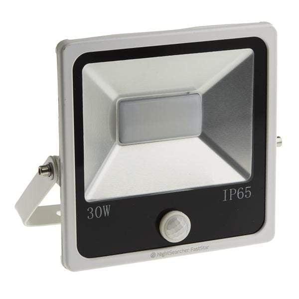 R1 Industrial 30W / 2400 Lu / With Neightsearcher Fast Star Range Flood light IP65, 220-240V AC 120° Beam