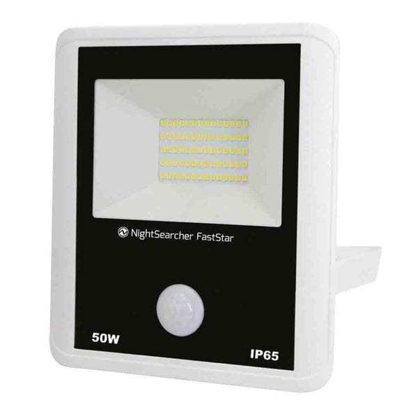 R1 Industrial 50W / 4000 Lu / With Neightsearcher Fast Star Range Flood light IP65, 220-240V AC 120° Beam