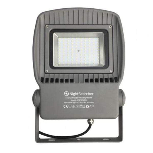 R1 Industrial Nightsearcher Ecostar Pro Range Flood Light IP65, 120° Beam
