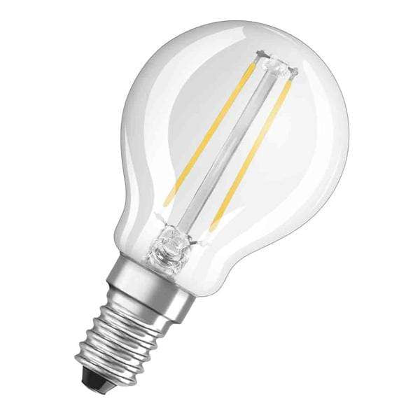 R1 LED Bulb E14 / Clear Osram 2.5W P CLAS P GLS LED Bulb 2700K x12pcs