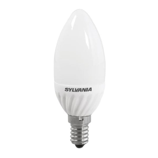 R1 LED Bulb Sylvania 4W ToLEDo Candle Frosted GLS LED Bulb E14