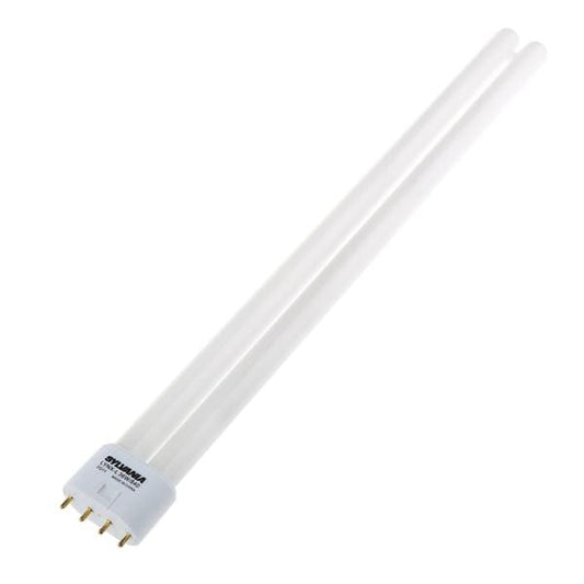 R1 Light Bulb 36W / Cool White Sylvania Lynx-L 4 Pin, Non Integrated Compact Fluorescent Bulb 2G11, 4000K - Pack of 10