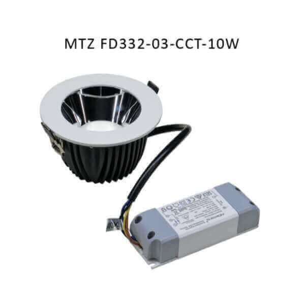 VISION+LITE (MTZ-FDS332-CCT) LED CCT DOWNLIGHT-Fixture-DELIGHT OptoElectronics Pte. Ltd