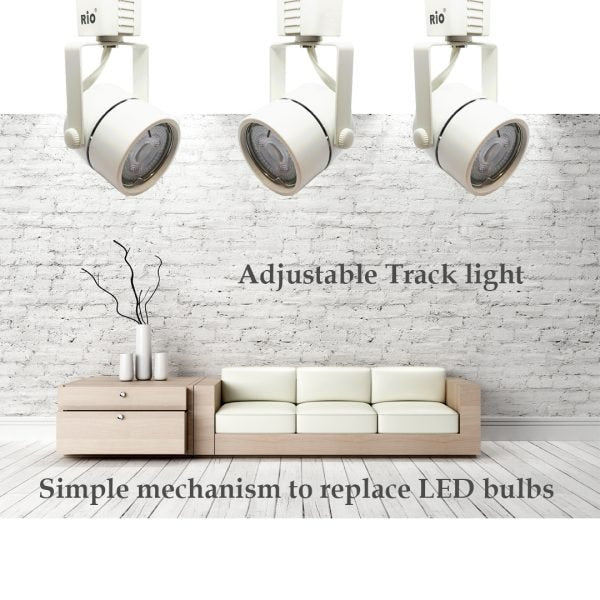 RIO TH021 GU10 Round TRACK LIGHT Fitting only – DELIGHT OptoElectronics ...