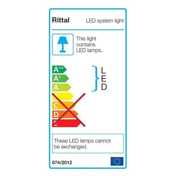 Rittal 240V ac LED System Light Neutral White, 4000K, IP20 - DELIGHT OptoElectronics Pte. Ltd