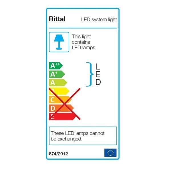 Rittal 240V ac Neutral White LED System Light 4000K, IP20 - DELIGHT OptoElectronics Pte. Ltd