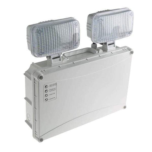 RS Pro 2 x 3W LED Emergency Lighting Twin Spot IP65 - DELIGHT OptoElectronics Pte. Ltd