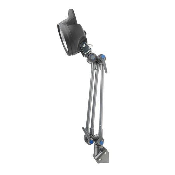 RS Pro 55W Articulated Arm Halogen Inspection Lamp IP44, 12V - DELIGHT OptoElectronics Pte. Ltd