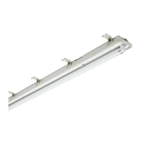 RS Pro Anti-Corrosive IP65 Fluorescent Emergency Empty T8 Batten