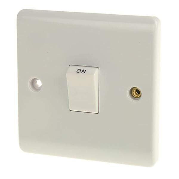 RS Pro White 20 A Wall Mount Rocker Light Switch - Delight Singapore ...