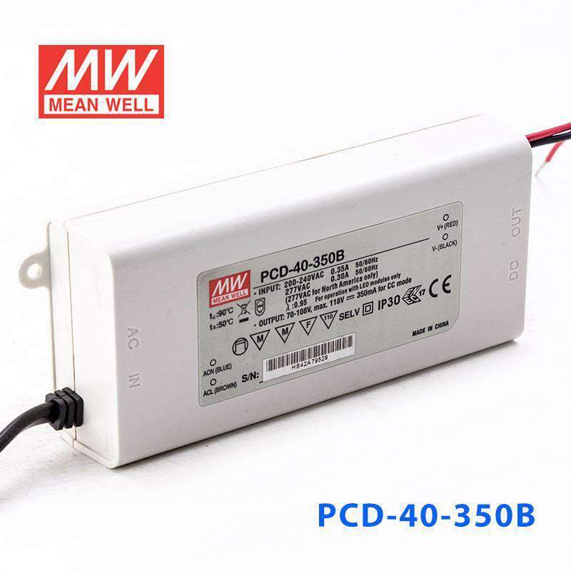 S7 Ballast /Drivers 40W / 350mA / B MEANWELL PCD Series Constant Current Power Supply