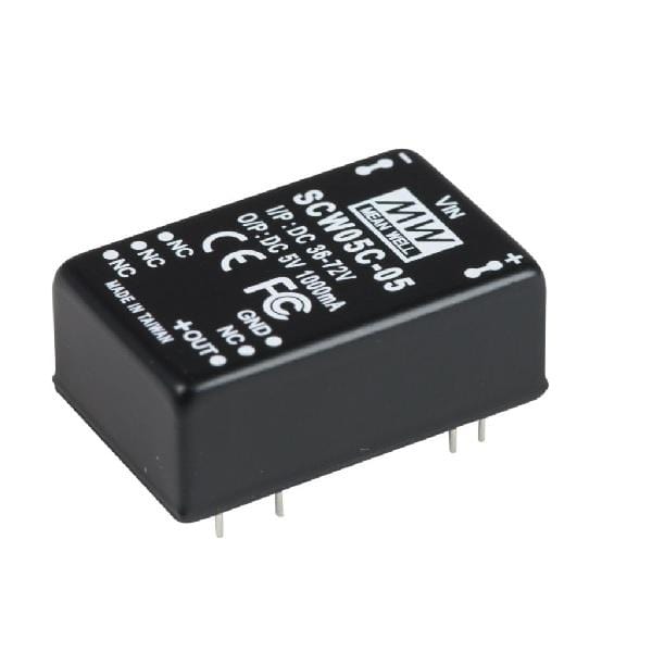 S7 Ballast /Drivers 5W / A / 5V MEANWELL SCW Series DC - DC Regulated Converter