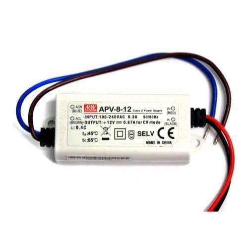 S7 Ballast /Drivers 8W / (90~264)V / 5V MEANWELL APV Series Constant Voltage Power Supply