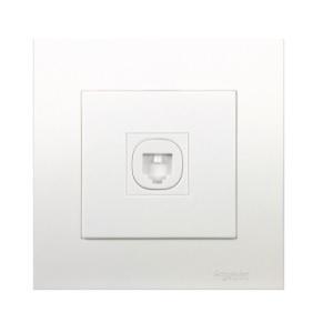 Schneider 1 GANG TELEPHONE OUTLET WITH SHUTTER – DELIGHT ...