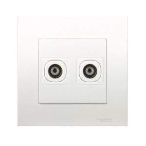 Schneider 1 GANG TV CO-AXIAL OUTLET - DELIGHT OptoElectronics Pte. Ltd