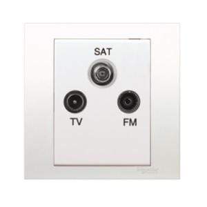 Schneider 1 GANG TV CO-AXIAL OUTLET - DELIGHT OptoElectronics Pte. Ltd