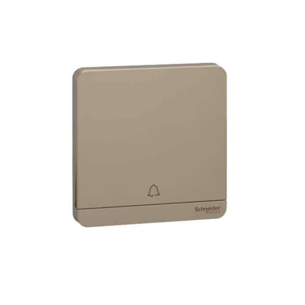 Schneider AvatarOn, 1Gang push button for doorbell, 10A, 250V, - DELIGHT OptoElectronics Pte. Ltd