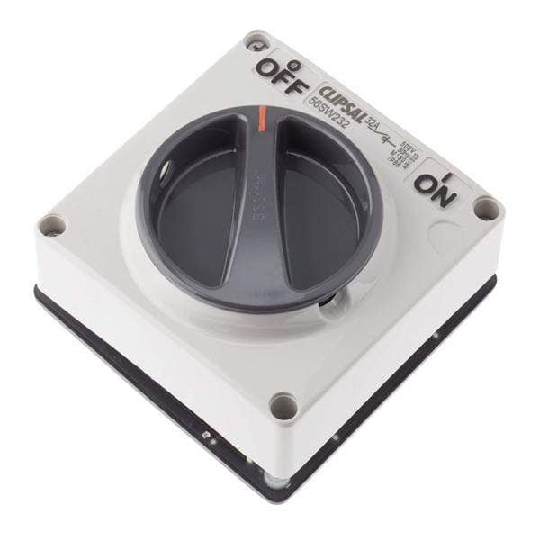 Schneider Electric Grey 32 A Rotary Light Switch - Delight Singapore ...