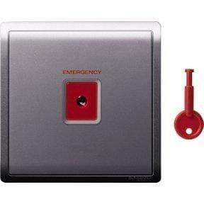 Schneider Panic Button with Key Reset - DELIGHT OptoElectronics Pte. Ltd