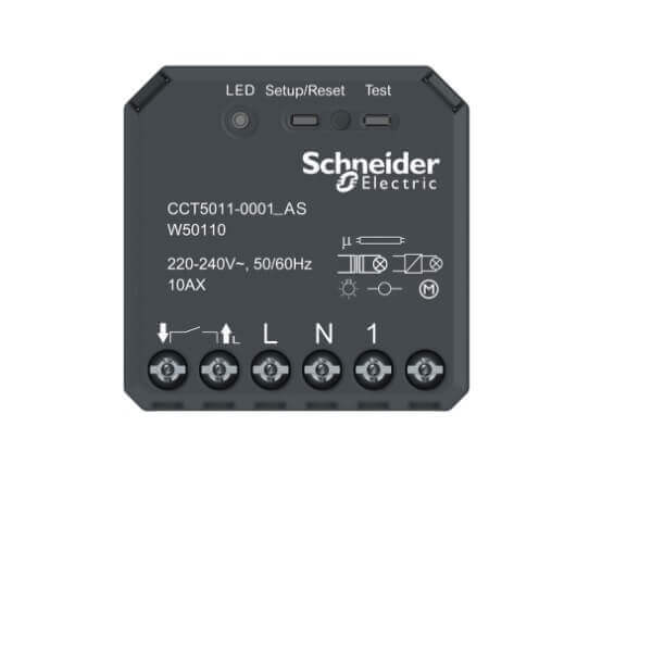 Schneider Wiser 1 Gang micro module switch - DELIGHT OptoElectronics Pte. Ltd