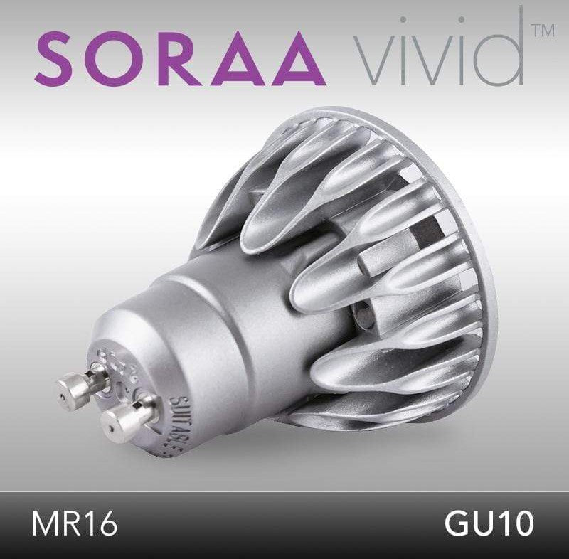 SORAA LED Bulb 7.5W / 2700K / 10D SORAA VIVID 3 MR16 LED kitchen lighting - GU10 S M16 GW series
