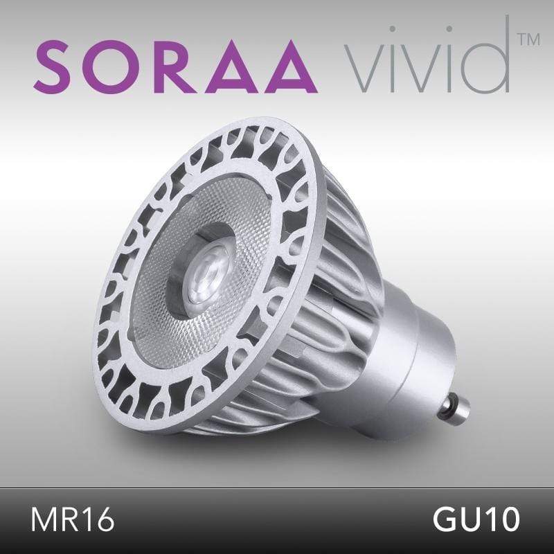 SORAA LED Bulb SORAA VIVID 3 MR16 LED kitchen lighting - GU10 S M16 GW series x50PCs