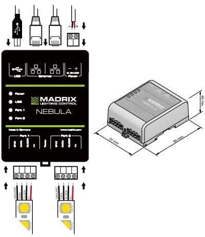 T1 Electrical Supplies [China] MADRIX ® NEBULA - DMX Control System