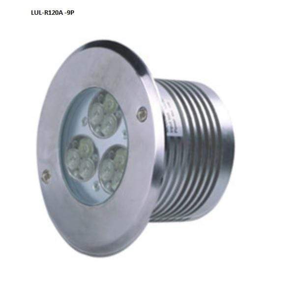 T1 Fixture LUL-R120A-9P-RGB/9W / R-3,G-3,B-3 / 15° [China]LED R120A Series IP67 Underground Light